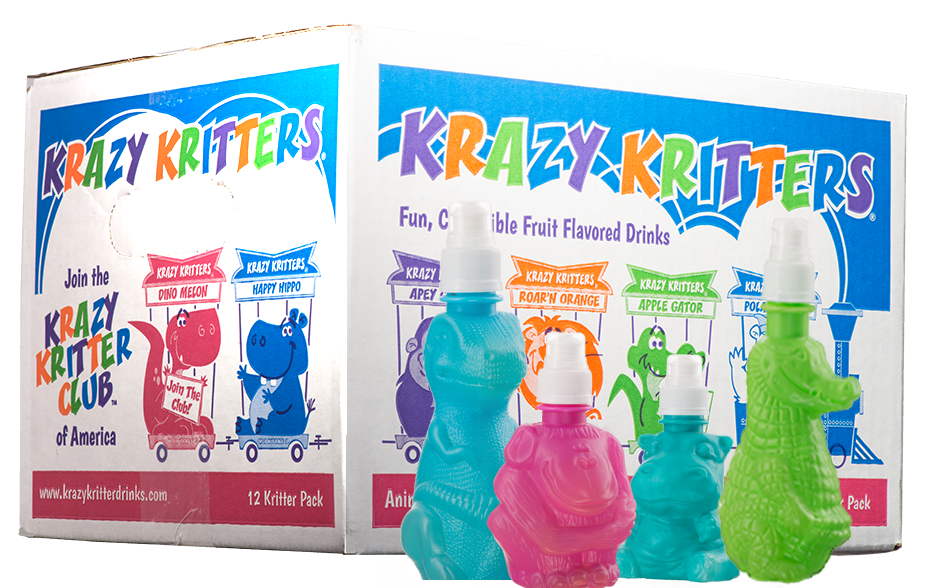 Box of 12 Krazy Kritter Drinks